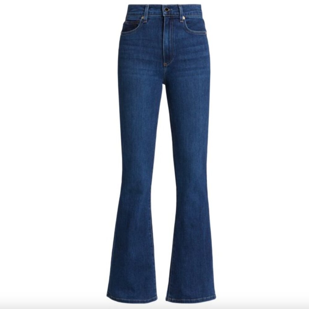 Le Jean Remy Modern Flare High Rise Jean Size 25